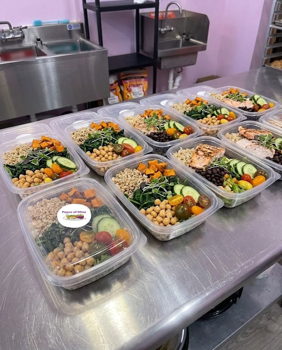 Ready-to-grab meal prep containers of whole-food meals
