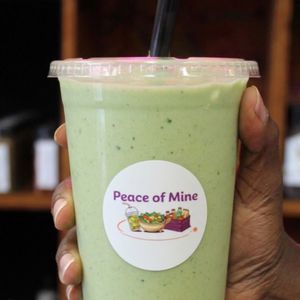 Winters Paradise smoothie in a Peace of Mine cup